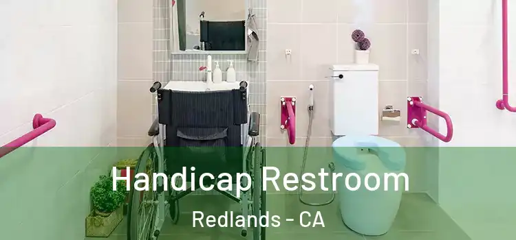 Handicap Restroom Redlands - CA
